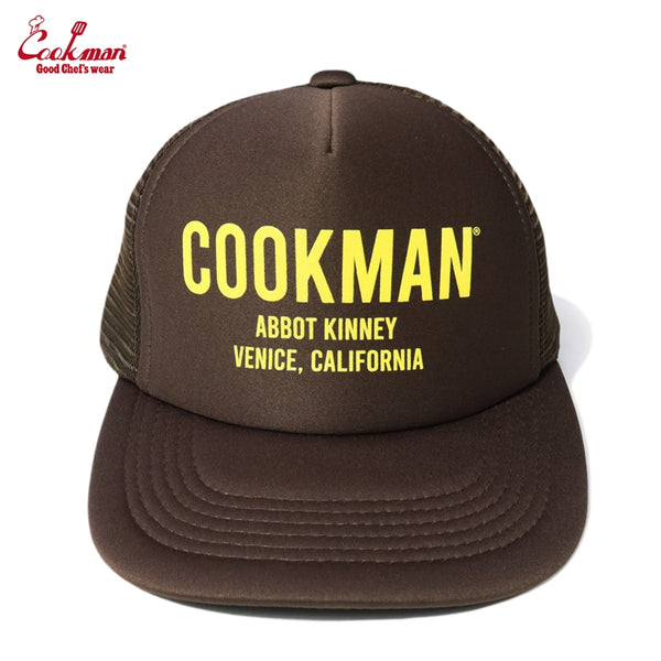 Cookman  Mesh Cap - Abbot Kinney : Chocolate