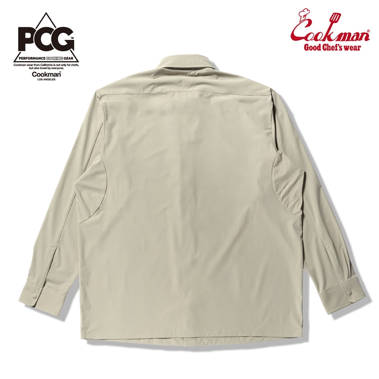 Work Shirts Long Sleeve - Beige