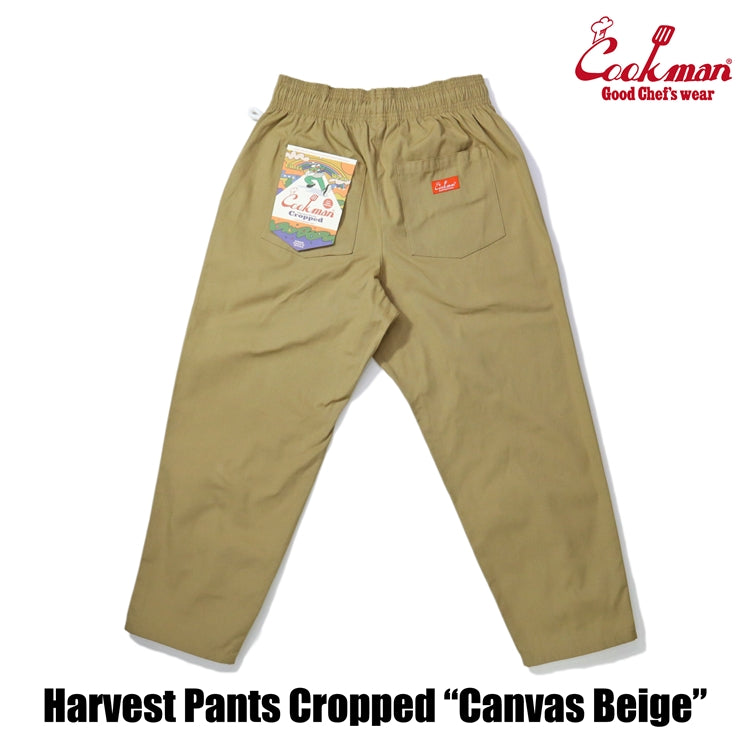 Harvest Pants Cropped Canvas - Beige