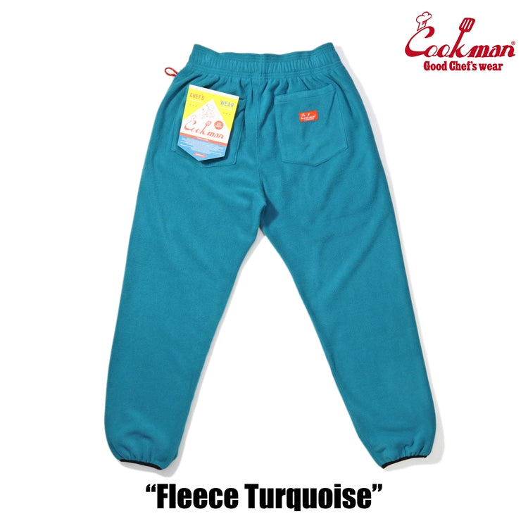 Cookman Chef Pants - Fleece : Turquoise