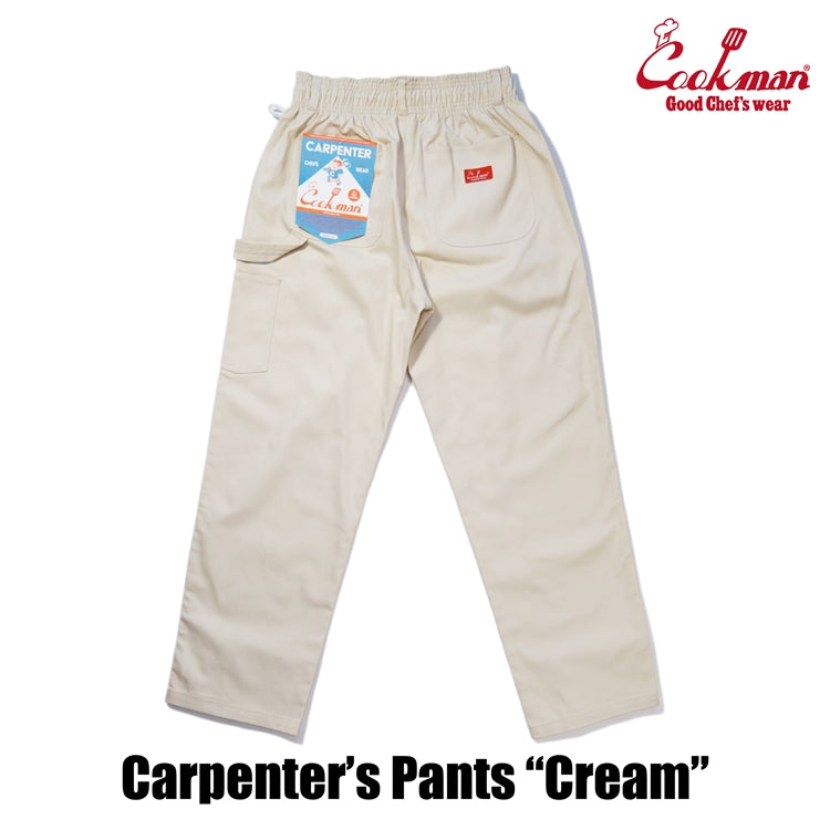 Cookman Carpenter's Pants : Cream