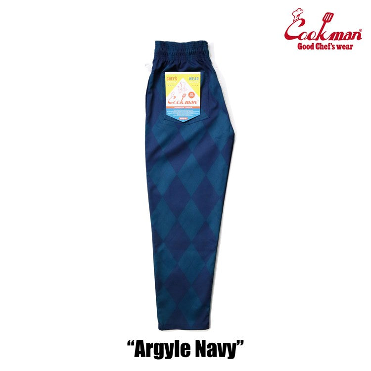 Cookman Chef Pants - Argyle Navy