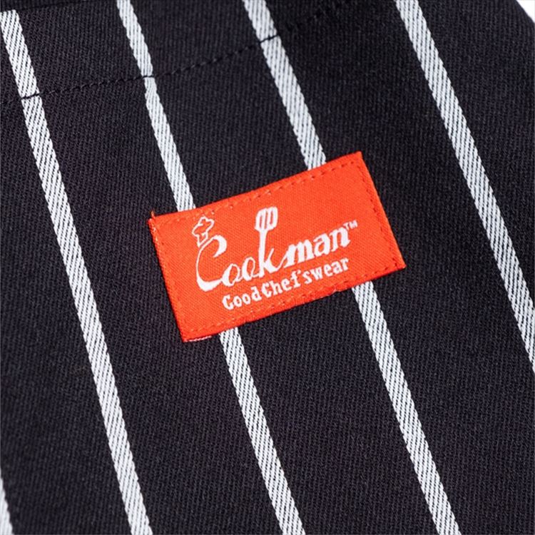 Baker's Skirt - Stripe : Black