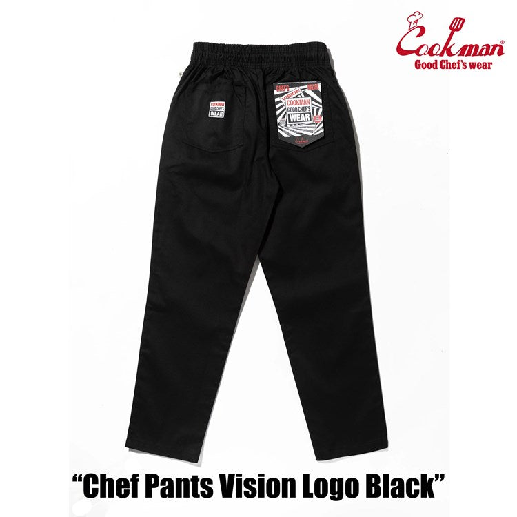 Chef Pants - Vision Logo : Black