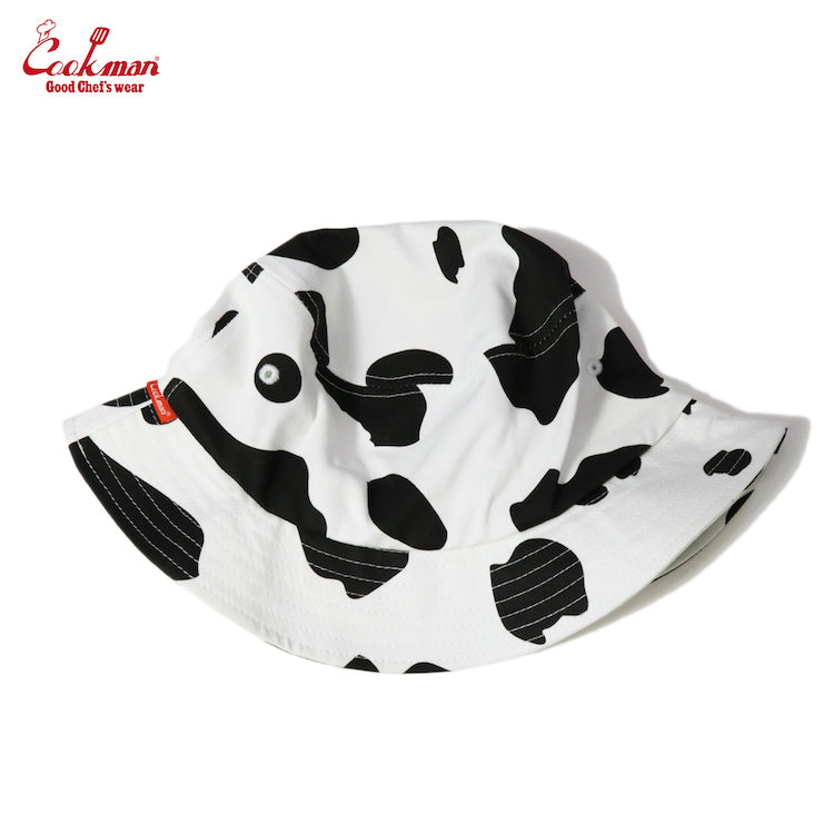 Cookman Bucket Hat - Cow White (ALL SALES ARE FINAL)