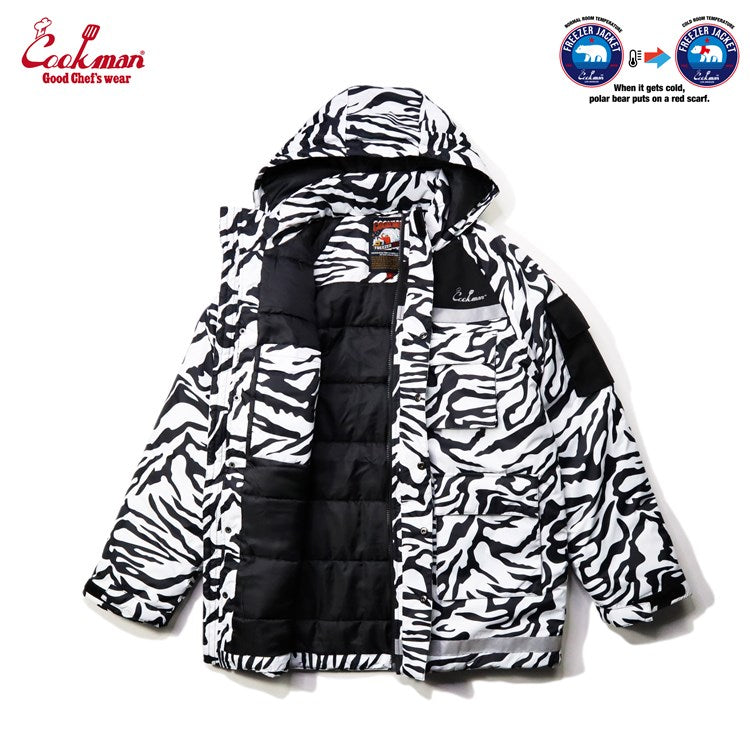 Cookman Freezer Jacket - Zebra