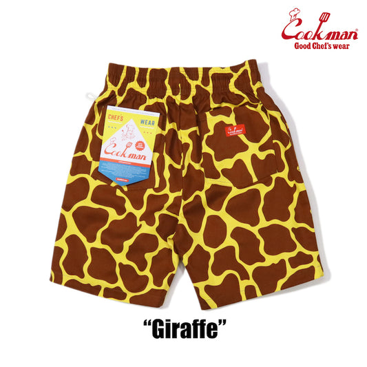 Cookman Chef Short Pants - Giraffe