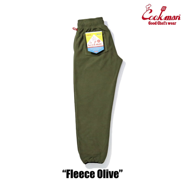 Cookman Chef Pants - Fleece : Olive