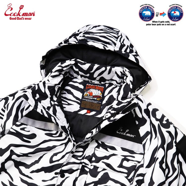Cookman Freezer Jacket - Zebra