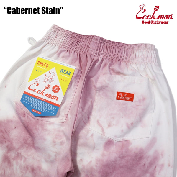 Cookman Chef Short Pants - Cabernet Stain