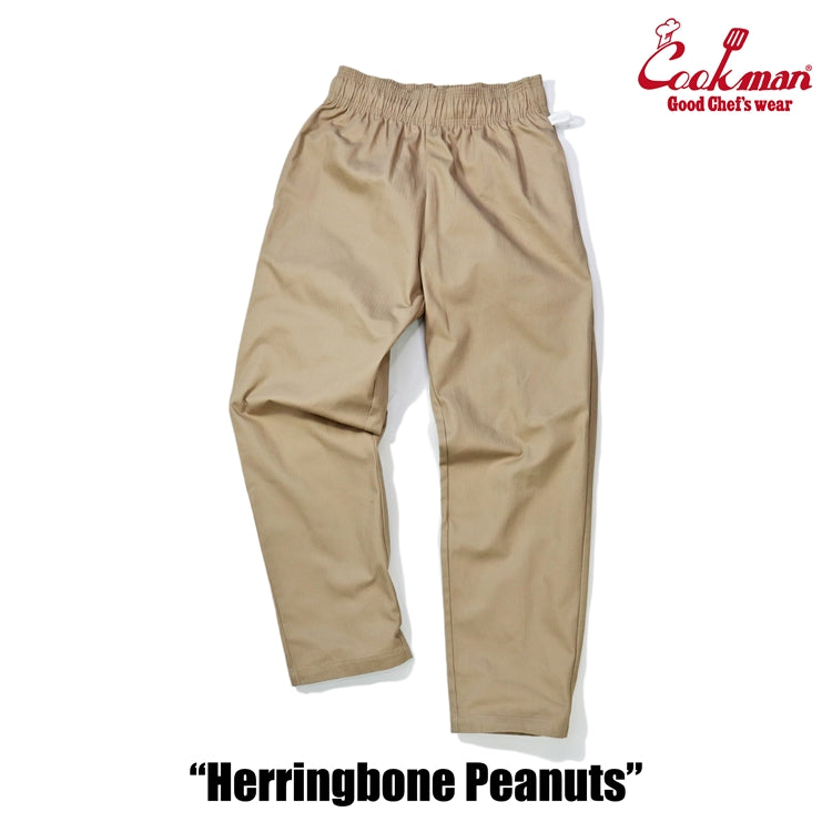 Cookman Chef Pants - Herringbone : Peanuts