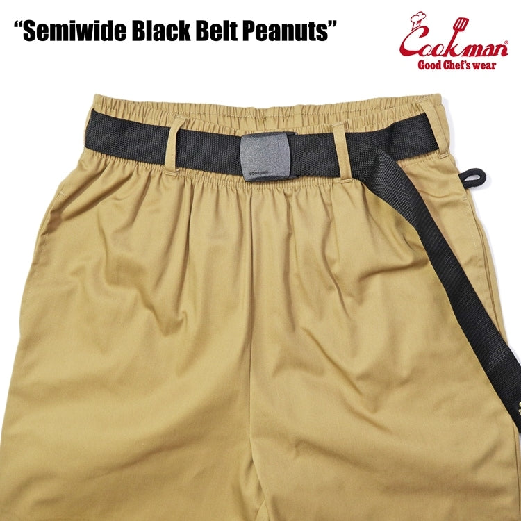 Cookman Chef Short Pants - Black Belt : Peanuts