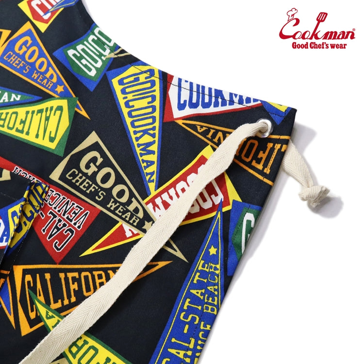 Cookman Wide Pocket Apron - Pennant