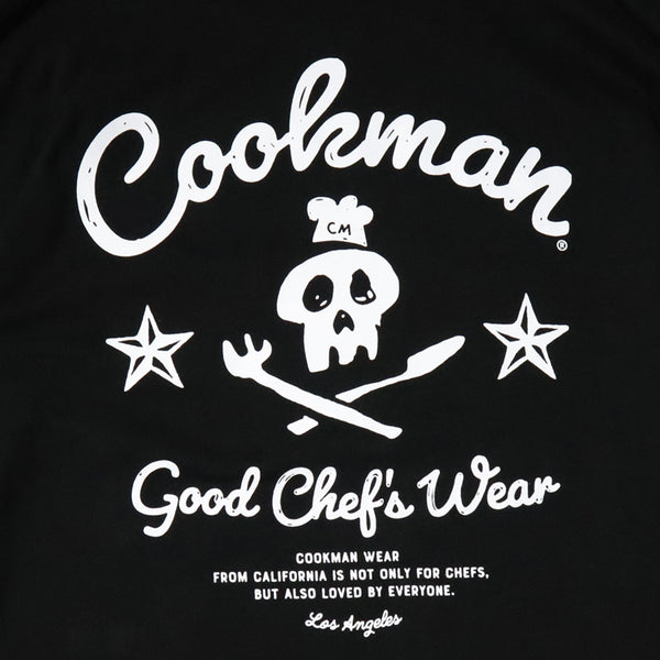 Cookman Long Sleeve Tees - Skull : Black