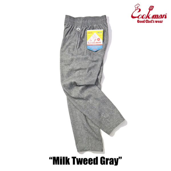 Cookman Chef Pants - Milk Tweed : Gray