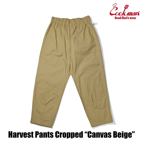 Cookman Harvest Pants Cropped Canvas - Beige