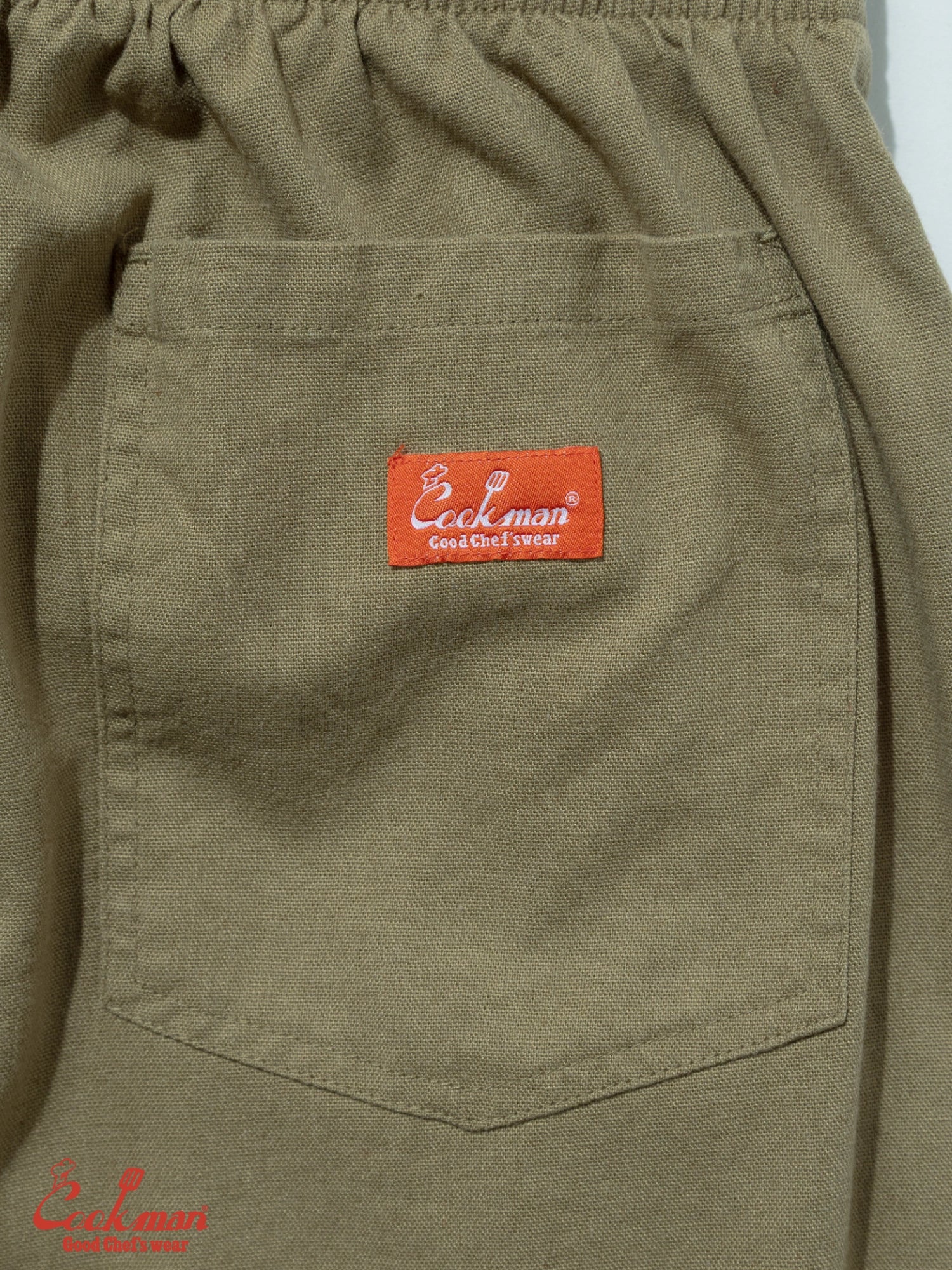Chef Short Pants - Linen : Olive