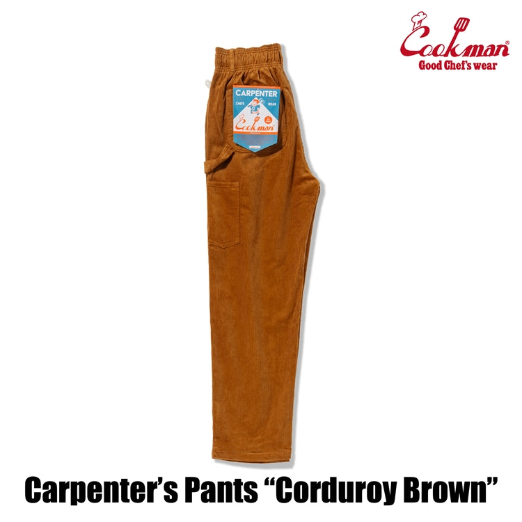 Cookman Carpenter's Pants : Corduroy - Brown