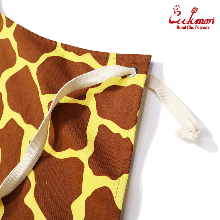 Cookman Long Apron - Giraffe