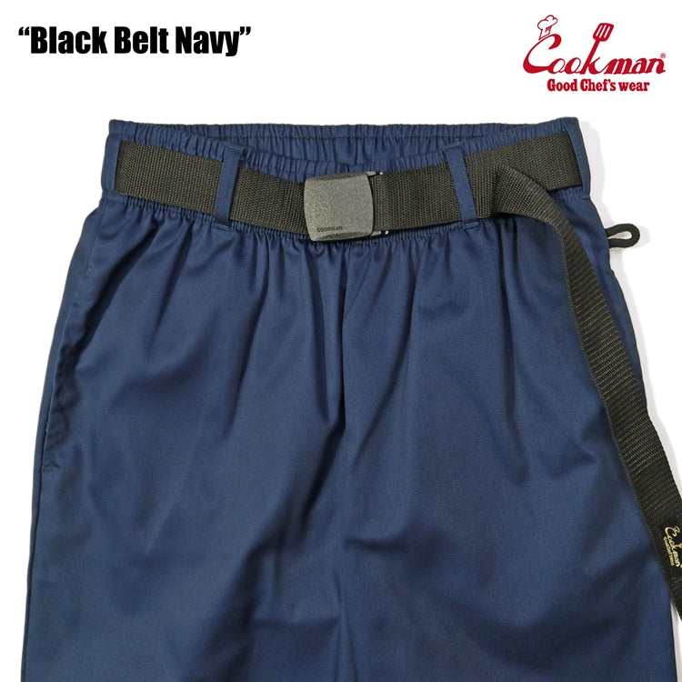 Chef Short Pants - Black Belt : Navy