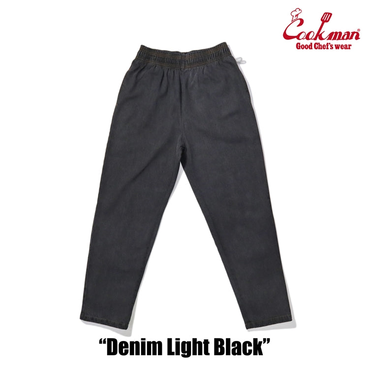 Cookman Chef Pants - Denim : Light Black