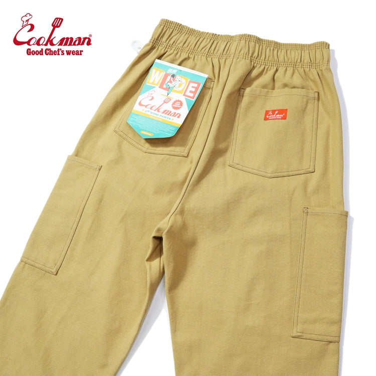 Cookman Chef Pants Semiwide - Front Pocket Duck Canvas : Peanuts