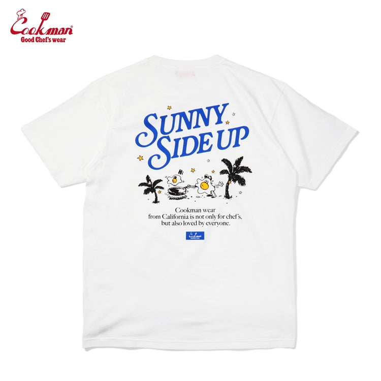 Tees - Sunny Side Up : White
