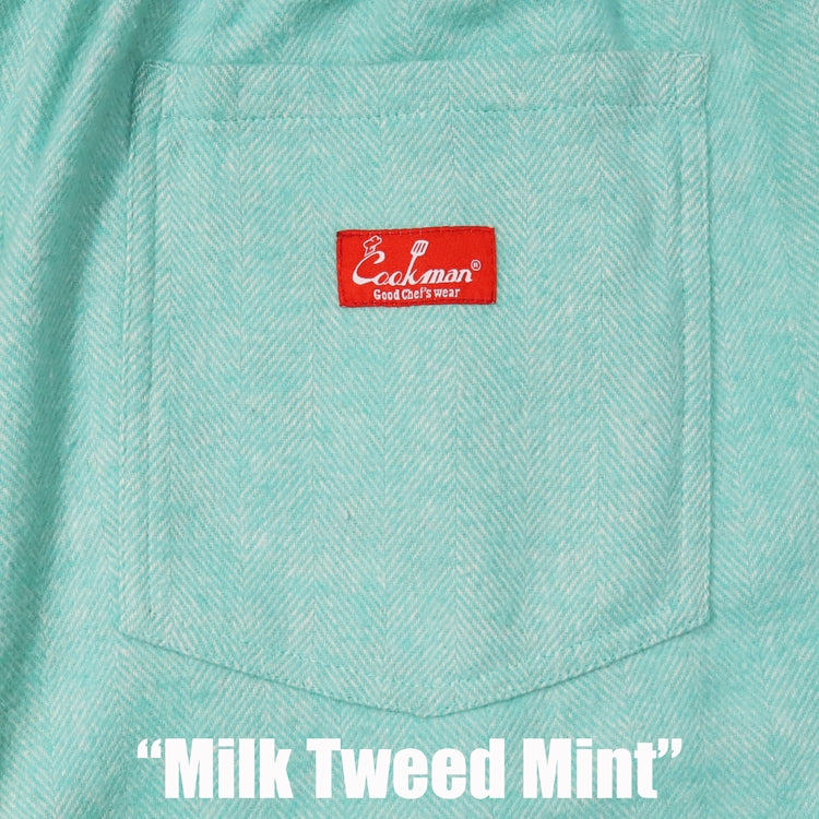 Cookman Chef Pants - Milk Tweed : Mint