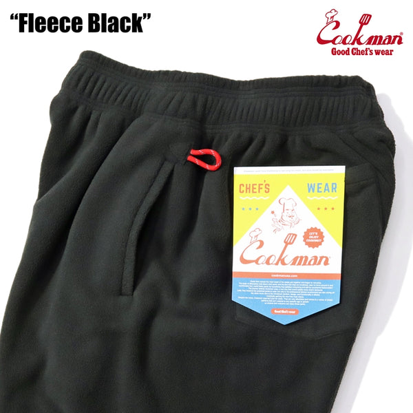 Cookman Chef Pants - Fleece : Black