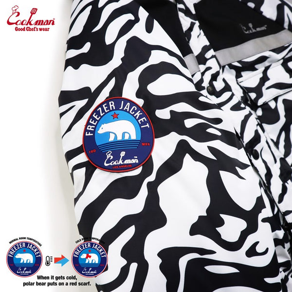 Cookman Freezer Jacket - Zebra