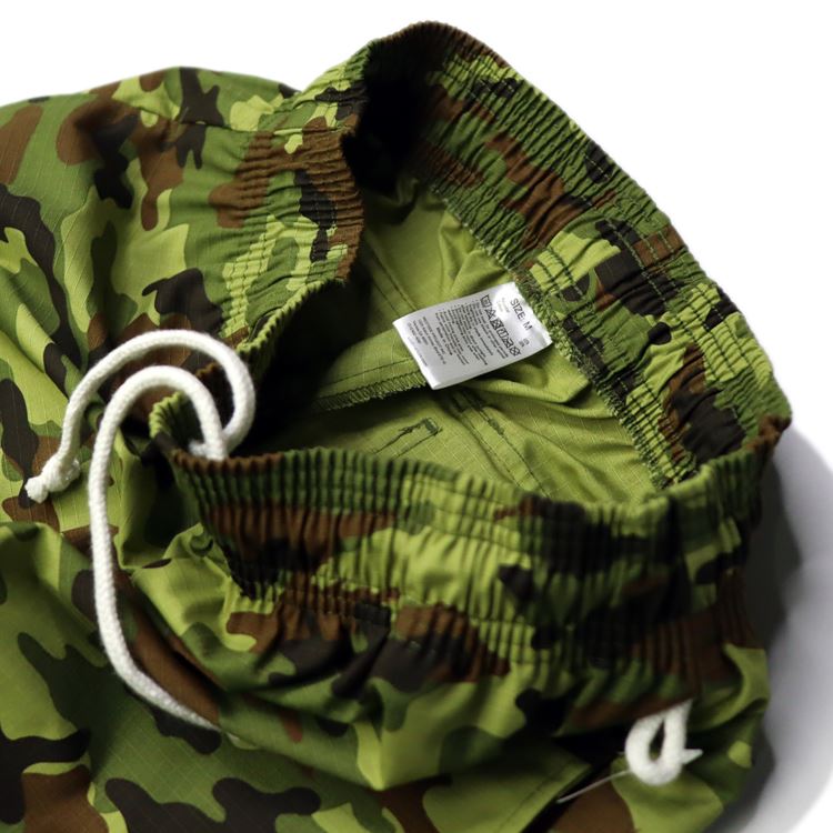 Cookman Chef Short Pants Cargo - Ripstop : Woodland Camo Green