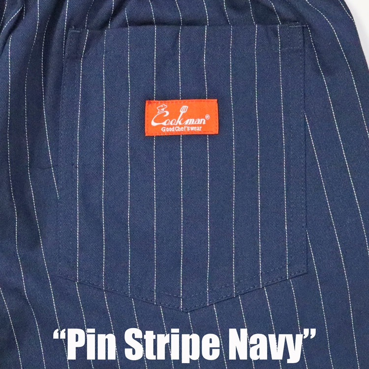 Chef Pants - Pin Stripe : Navy