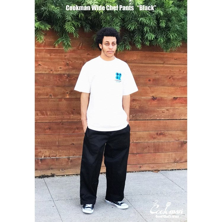 Cookman Wide Chef Pants - Black