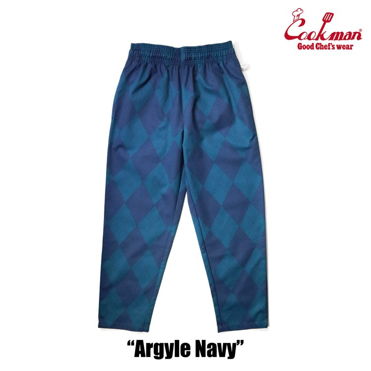 Cookman Chef Pants - Argyle Navy