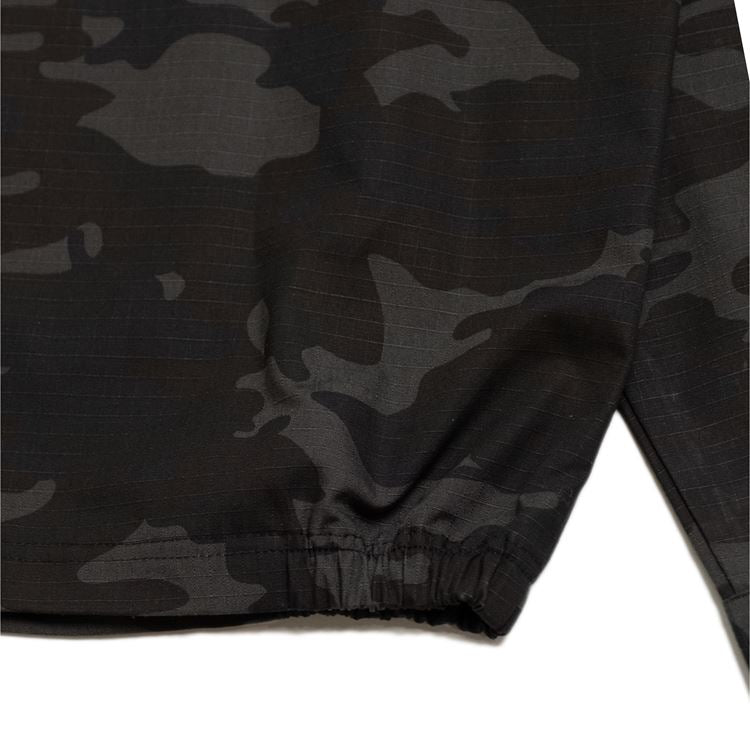 Cookman Delivery Jacket - Ripstop : Woodland Camo Black