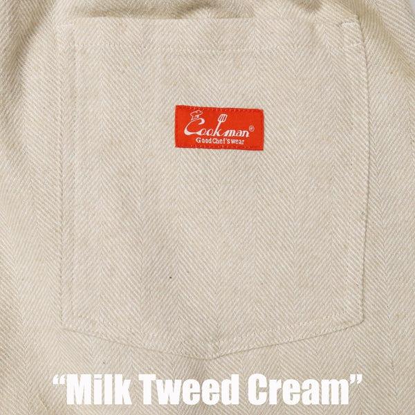 Cookman Chef Pants - Milk Tweed : Cream