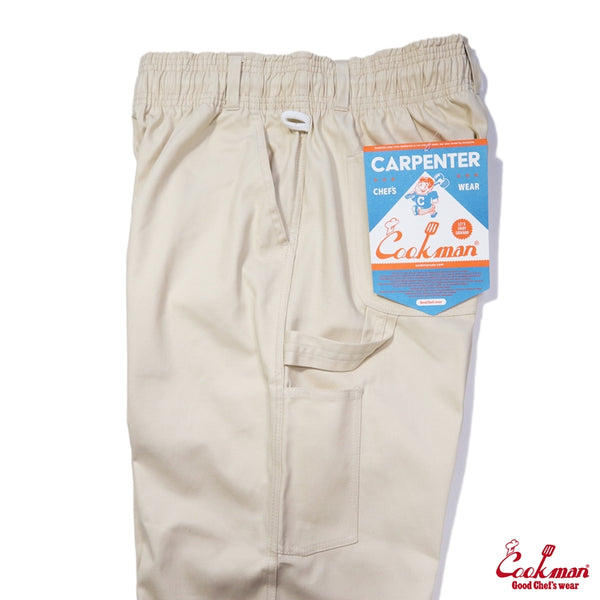 Cookman Carpenter's Pants : Cream