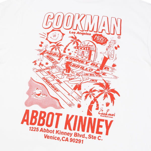 Cookman Tees - Abbot Kinney Street : White