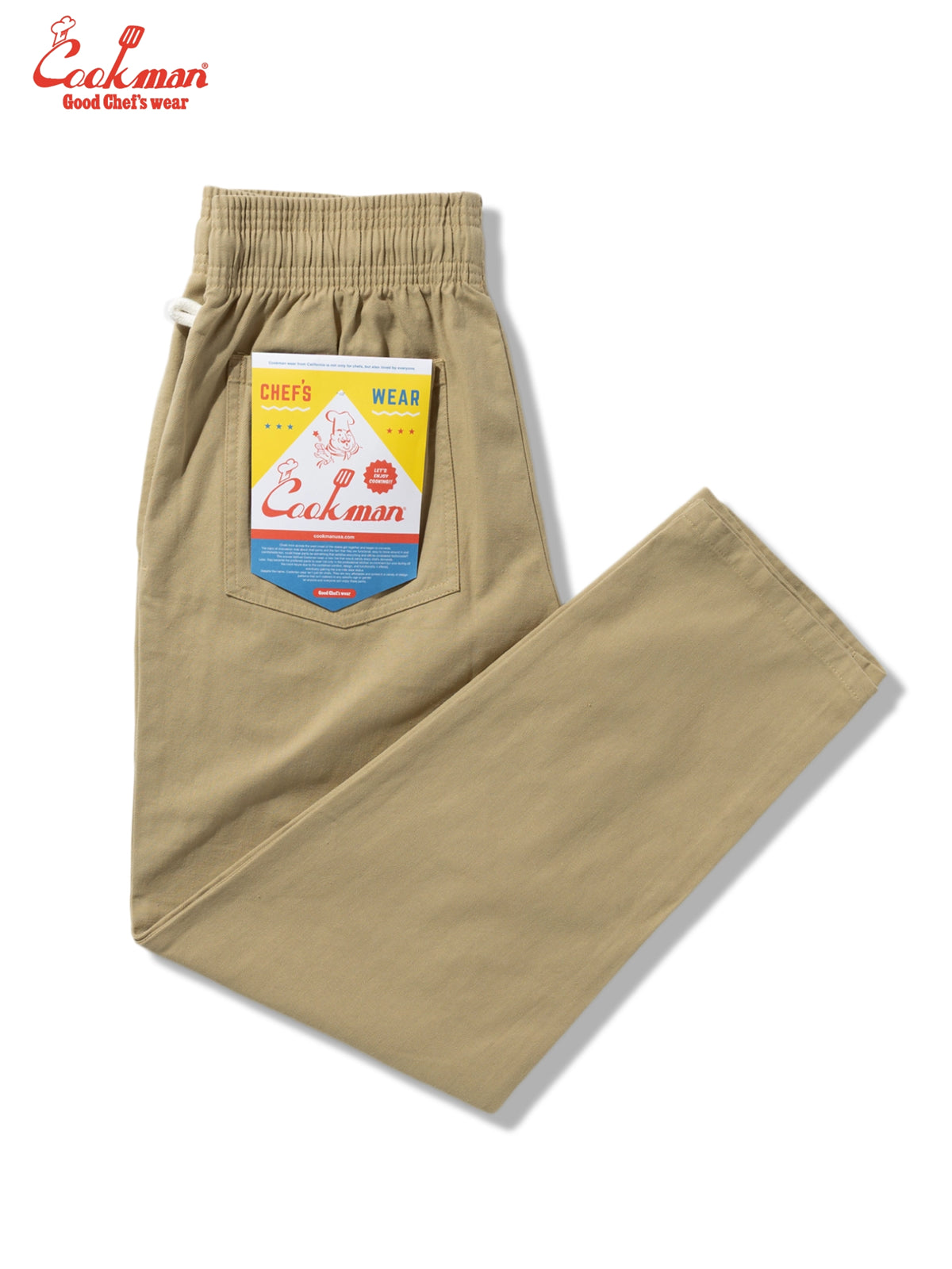 Chef Pants - Herringbone : Beige