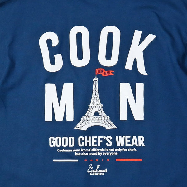 Cookman Tees - Eiffel Tower : Bleu Marine