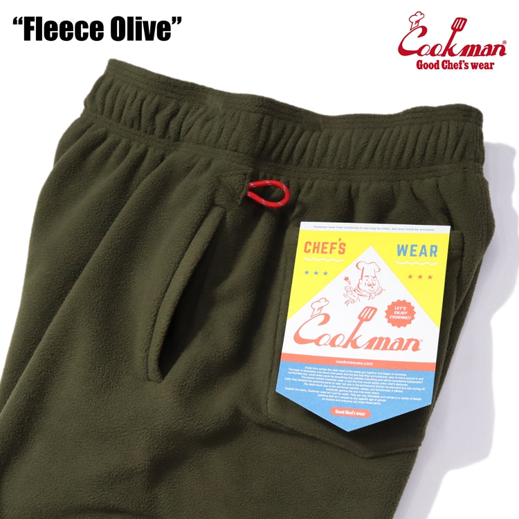 Cookman Chef Pants - Fleece : Olive