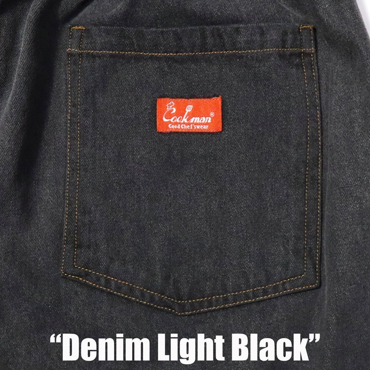 Cookman Chef Pants - Denim : Light Black