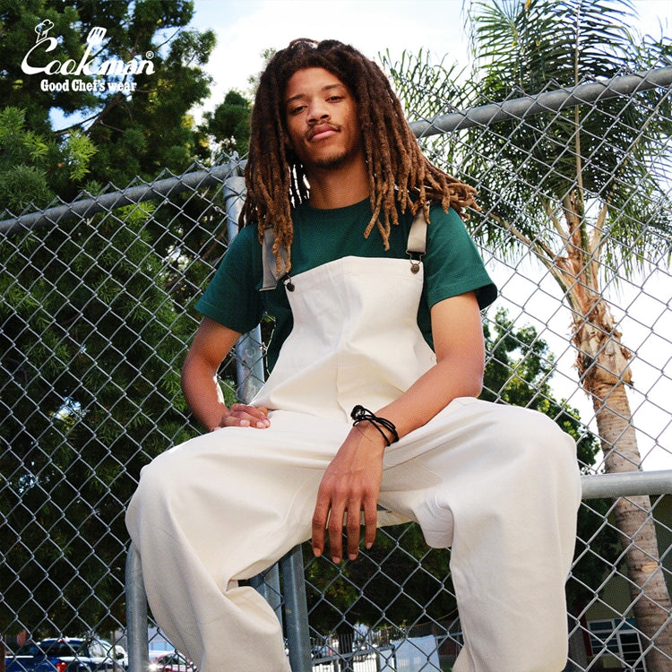 Cookman Fisherman's Bib Overall - Denim : Natural