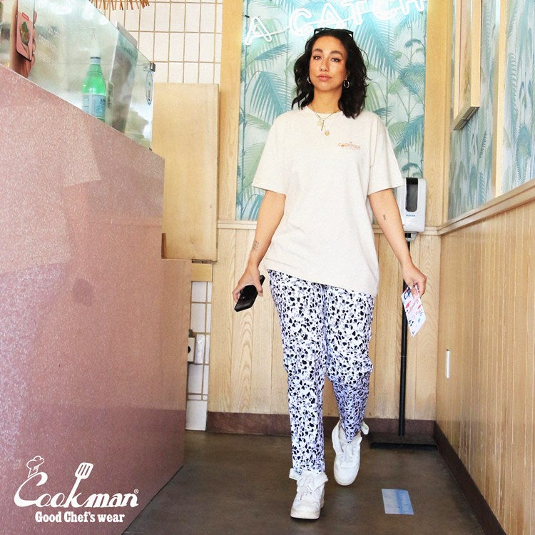 Cookman Chef Pants - Terrazzo : White