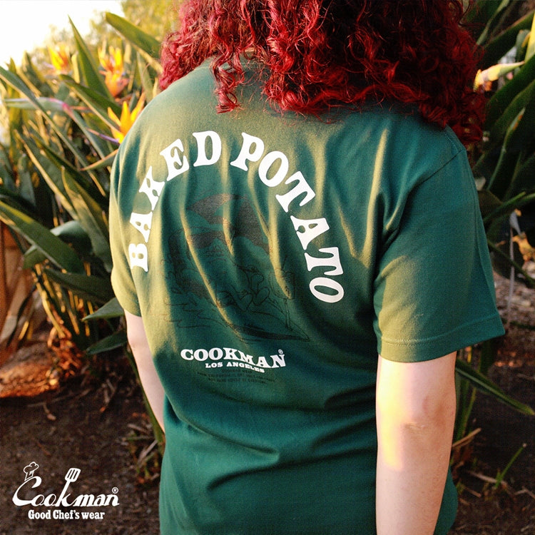 Cookman Tees - Baked Potato : Green