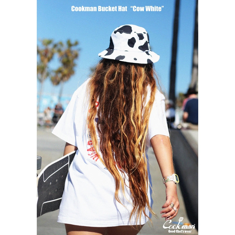 Cookman Bucket Hat - Cow White