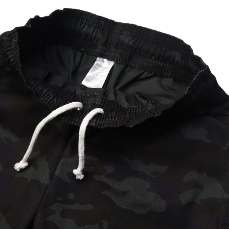 Cookman Chef Short Pants - Ripstop : Woodland Camo Black