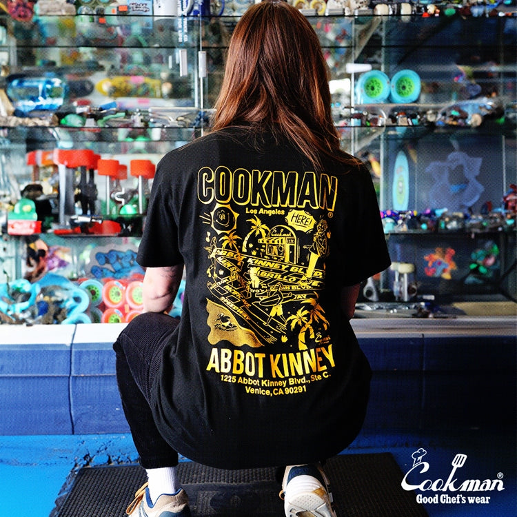 Cookman Tees - Abbot Kinney Street : Black