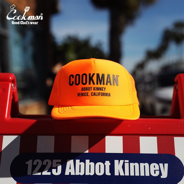 Cookman  Mesh Cap - Abbot Kinney : Orange