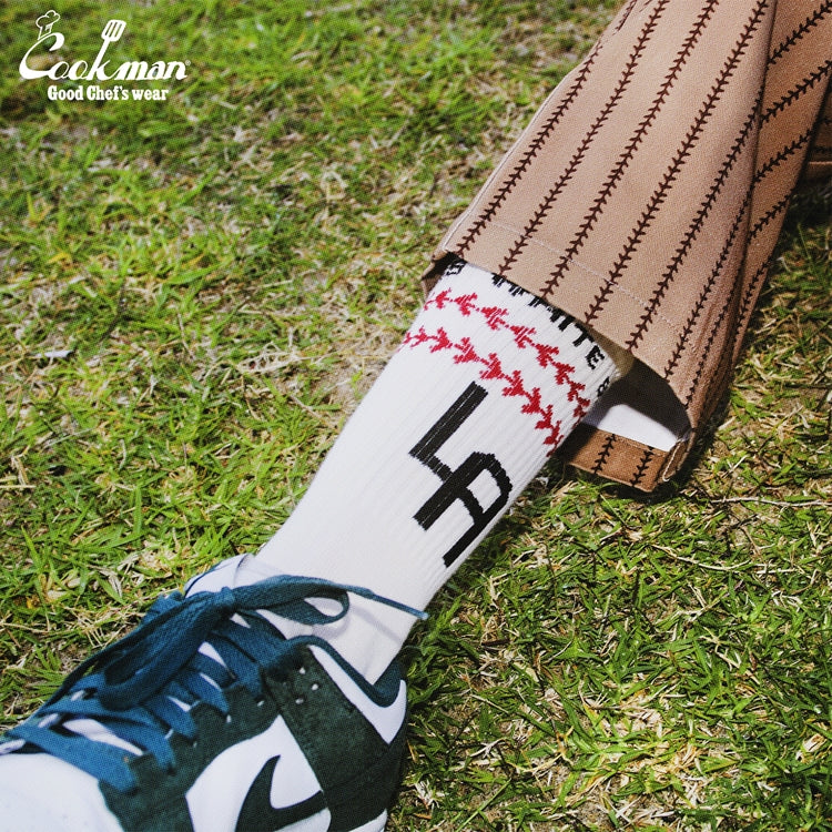 Cookman Rib Crew Socks - Negro Leagues : LA White Sox